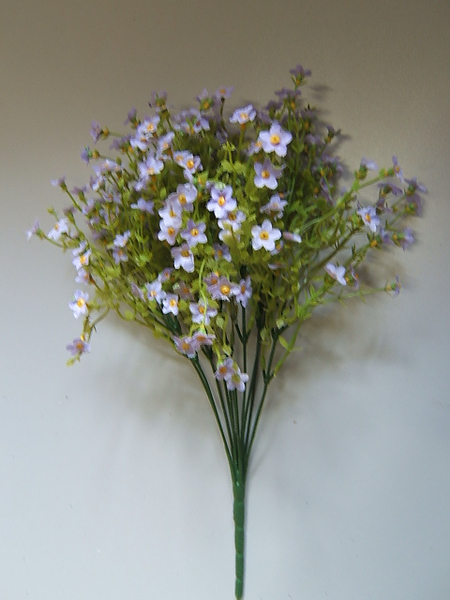 Blütenbusch mit 11 Stielen Farbe:lavendel