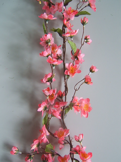 Blütengirlande mit ca. 200 Blüten Farbe:pink