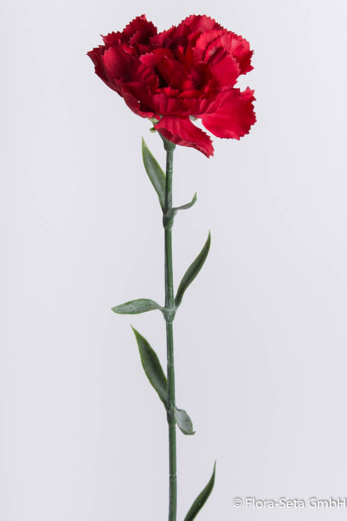 künstliche Nelke, Höhe ca. 66 cm, Farbe: rosa