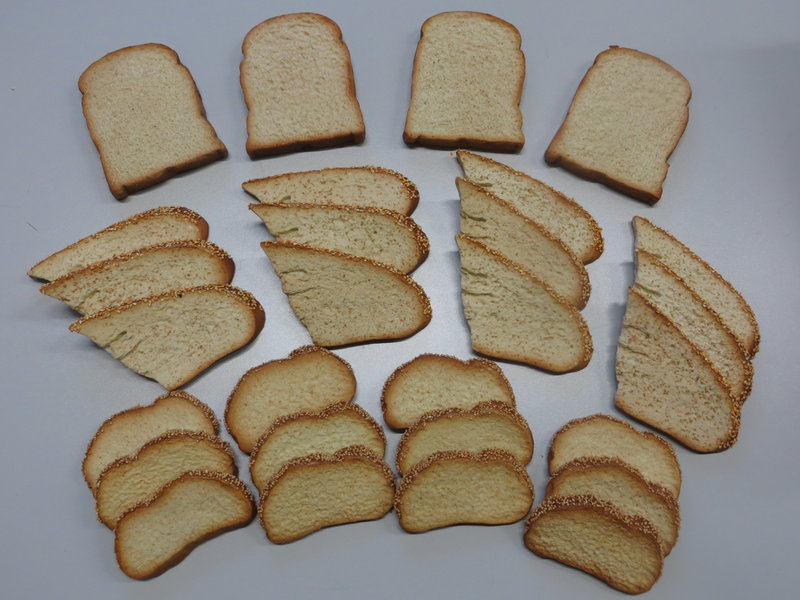 Brotscheiben Sortiment (1Einheit=28Stück sortiert)