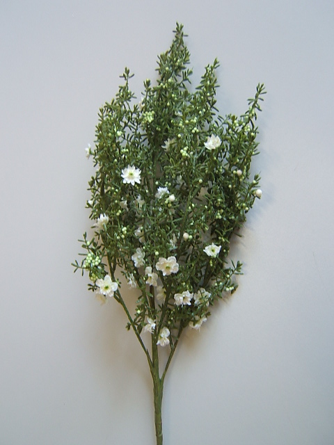 Blütenbusch mit langem Stiel Farbe:creme-weiß