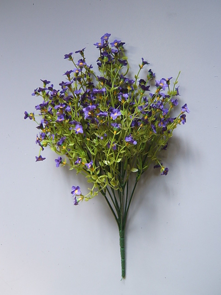 Blütenbusch mit 11 Stielen Farbe:purple