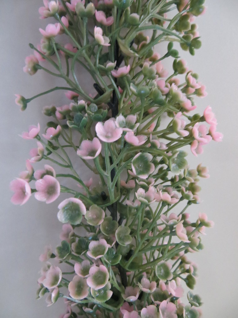 Blütengirlande rund gebunden Farbe: altrosa-pink