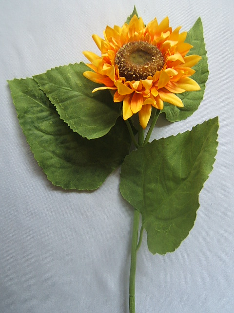 Sonnenblume mit 5 Blättern, 55 x 9 cm