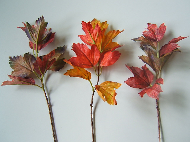 Ahorn-Pick (3er-Set) mit 7 Blättern Farbe:Herbstmix