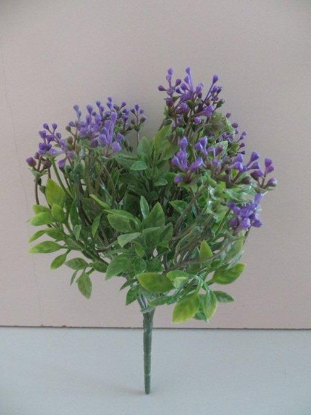 Blütenbusch mit 5 Stielen Farbe:purple