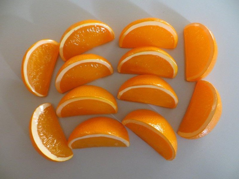 Orangenviertel (1Einheit=12Stück)