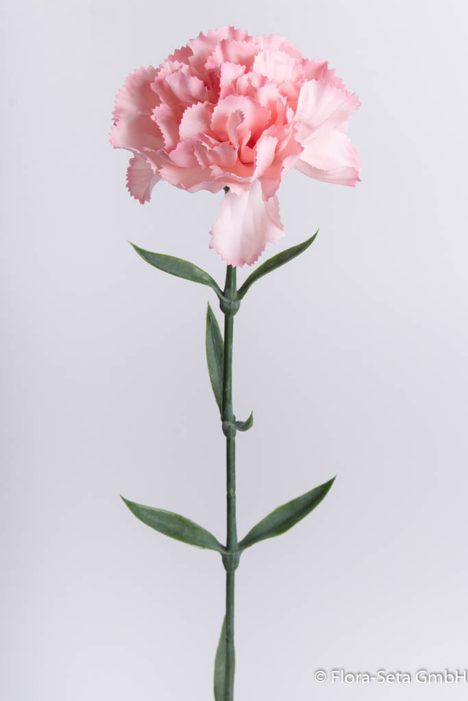 künstliche Nelke, Höhe ca. 66 cm, Farbe: rosa