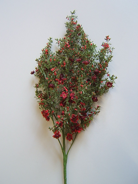 Blütenbusch mit langem Stiel Farbe:rot-dunkelrot